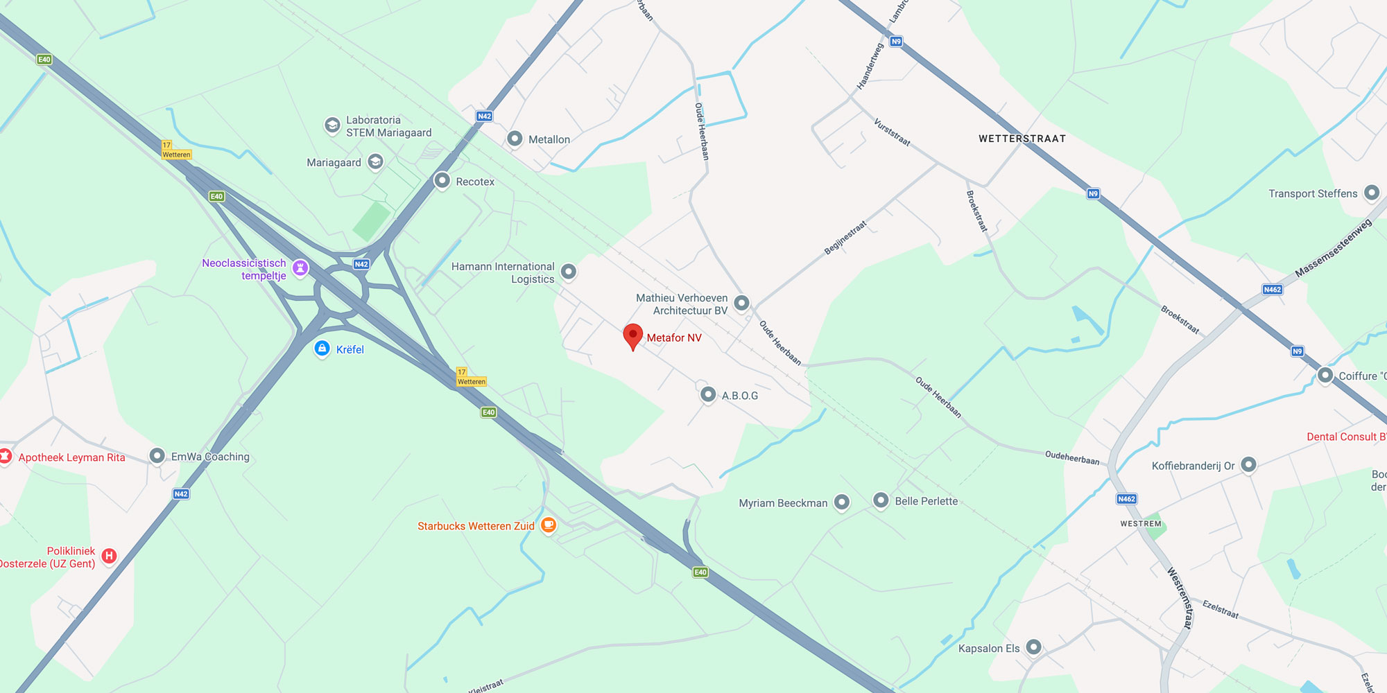 Metafor location